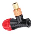 thumbnail image 2 of Cabeza de Inflador de Válvula de Bicicleta, Cabeza de Bomba Adaptador de Bicicleta de Carretera de Monta?a Bomba Mini Portátil Inflador de Aire Neumático Cabeza Doble Válvula EOTVIA NO, 2 of 6