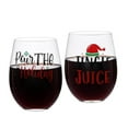 thumbnail image 4 of 2PK Typo Stemless Wine Glass, 4 of 7