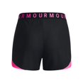 thumbnail image 5 of Pantalones cortos Under Armour Play Up 3.0 para mujer, color negro/rosa rebelde, 5 of 5