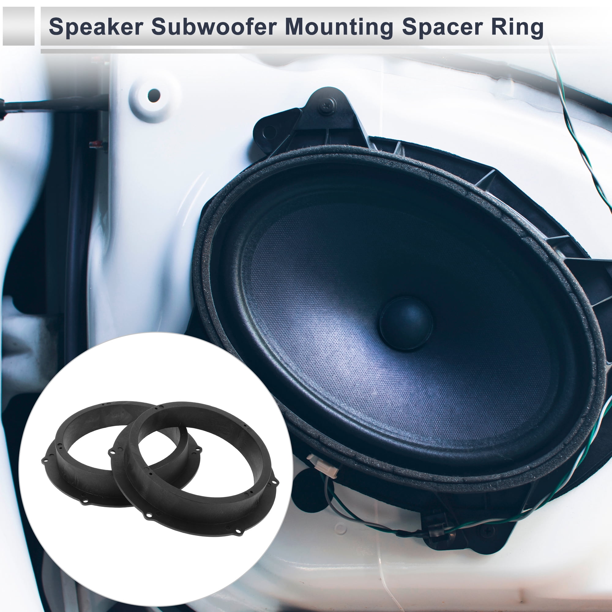 Unique Bargains Speaker Spacer Ring for Audi A4 2009 Subwoofer Mounting