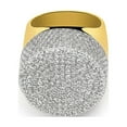 thumbnail image 4 of Bling Punky Rappers Rings for Men Luxury Shiny Rings Big Iced out Hip Hop Cubic Zirconia Men Rings, 4 of 9