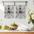thumbnail image 3 of Vintage Gate Kitchen Towels Set of 2, Farmhouse Wooden Grain Shabby Chic Door Absorbent Dish Towels for Kitchen, Microfiber Hand Towel, Quick Drying Tea Towel for Cleaning Decorative Dishcloths, 3 of 7