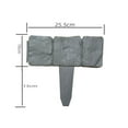 thumbnail image 4 of Husfou Garden Edging Borders, 10 Pack Effect Fence Border in Lawn Edging Plant Border Garden Landscape Edging Walkways, 4 of 7