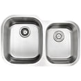 thumbnail image 4 of ANZZI  Moore Stainless-steel 32-inch Undermount Double-bowl Kitchen Sink and Faucet Set, 4 of 5