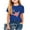 Blue, variant on YABCSAZ Independence Day Tops for Girls Boys American Flag Star Kid Outfits Short Sleeve Casual Loose Summer T-shirts Toddler Baby Patriotic Clothes Unisex Shirts 4th of July Tops 5 Years