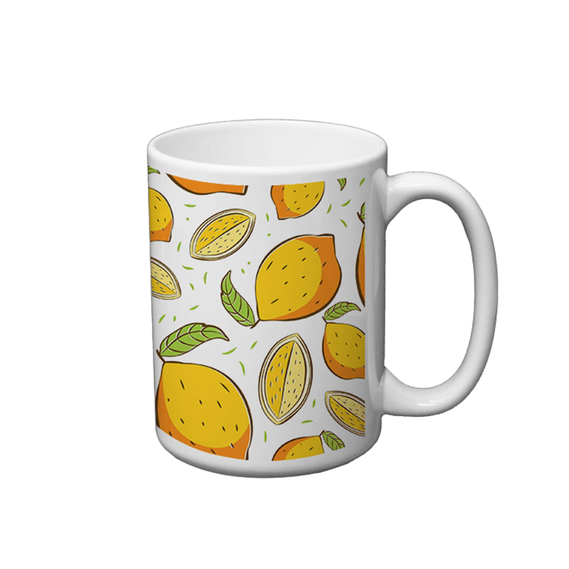 JPPlus 15oz Sublimation Mug Blank White Ceramic with Poly Coating. Dishwasher & Microwave Safe. Custom Print with Mug Press or Oven. Ideal for Personalized Gifts, Keepsakes, or Promotions (36, White)