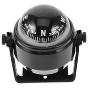 RAPOBRIX Car Compass Dashboard Boat Electronics Compasses Bag Mount Work Black