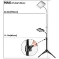 thumbnail image 3 of Grow Light With Stand, Full Spectrum Led Floor Plant Light For Indoor Plants, Grow Lamp With On/off, 3 of 5