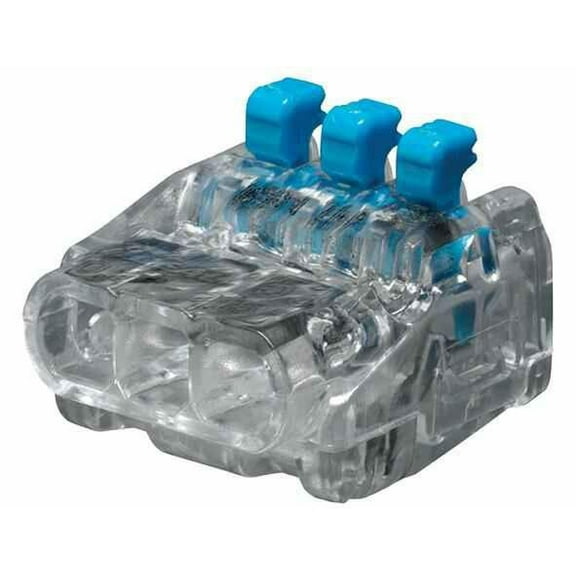 IDEAL - Lever Wire Connectors, 3 Port, 40 Pack
