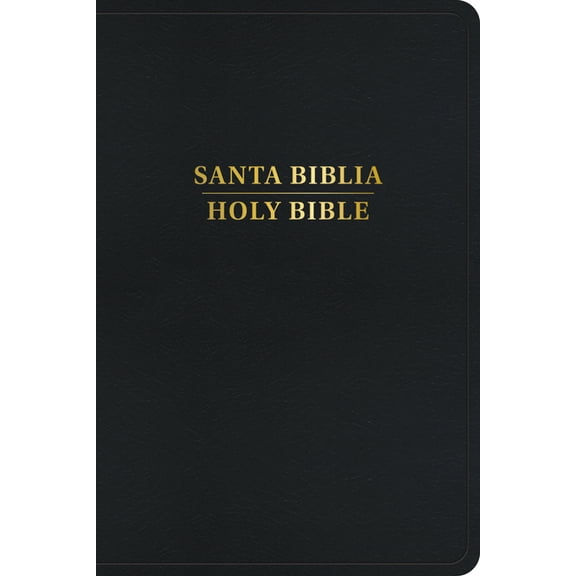 Rvr 1960/KJV Biblia BilingÃ¼e, Negro ImitaciÃ³n Piel Con Ãndice (EdiciÃ³n 2024), (Hardcover)