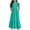 MeichangZ2-Green, variant on Meichang Girls' Casual Maxi Dresses Basic Short Sleeve Crew Neck Tiered Dress with Pockets Swing Summer Dresses for 6-12Y