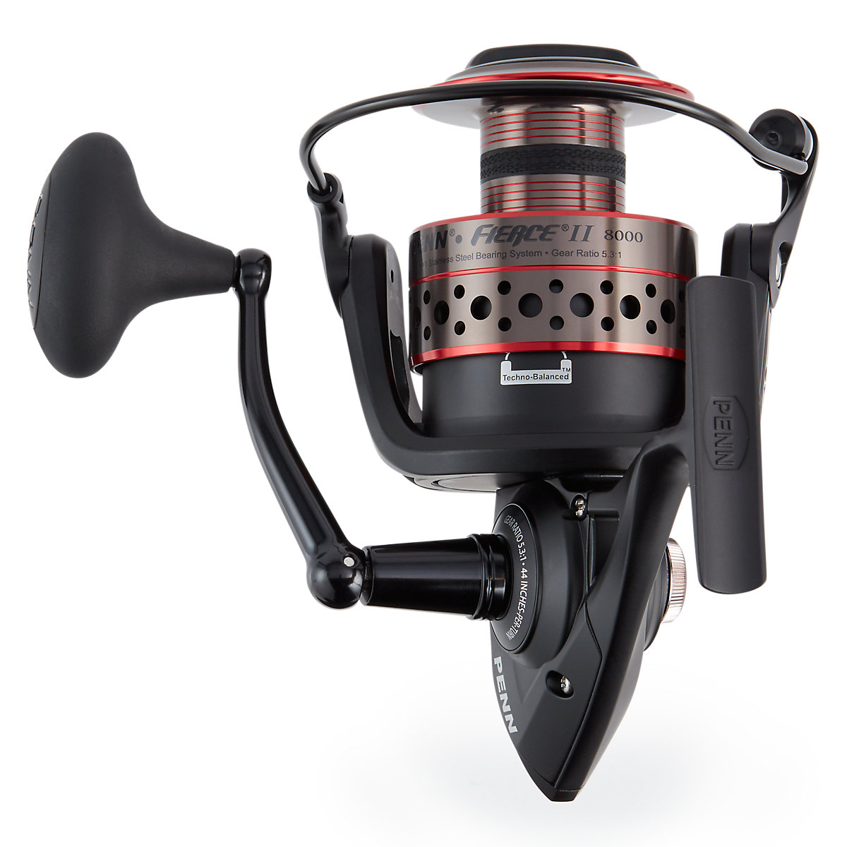 new penn fierce ii 8000 spinning reel FRCIII8000 III Spin RH/LH Front Drag, 5 BRG : Sports & Outdoors Designed with a full metal body and side plate Penn Fierce II Spinning Reel