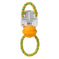 thumbnail image 2 of Hartz Dura Play Double Ring Bacon Scented Dog Toy, Latex, 1ct, 2 of 7