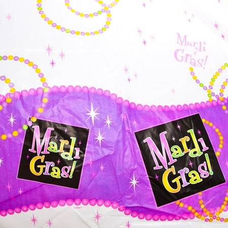 UPC 011179297931 product image for Mardi Gras Bead Tablecover | upcitemdb.com
