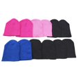 thumbnail image 4 of Yacht & Smith 12 Pack Kids Winter Beanie Hat Assorted Colors Bulk Pack Warm Acrylic Cap (Assorted w/ Pom Brights), 4 of 6