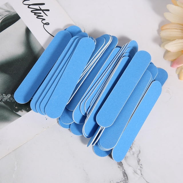 Nail Buffer, 100pcs Nail File Double Sided Nail Buffer Buffer Nail File Nail Buffers Nail Buffering Files Sanding Buffing Polishing Strip Manicure Tool
