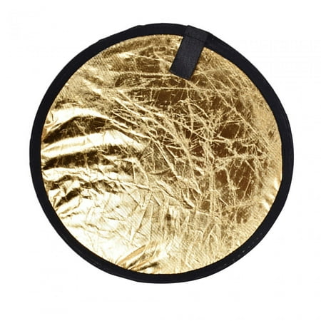 Image of Reflectors for Photography 60cm High Quality Round Photography Reflector Photo Reflector Light Diffuser for Outdoor Indoor Home Gold