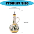 thumbnail image 3 of Elegant Ceramic Spices Jar With Sealed Lid Durable Ceramic Spices Dispenser For Kitchen Storage And Decoration Multicolor, 3 of 4
