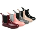 thumbnail image 5 of Journee Collection Womens Drip Tru Comfort Foam Almond Toe Rain Boots, 5 of 7