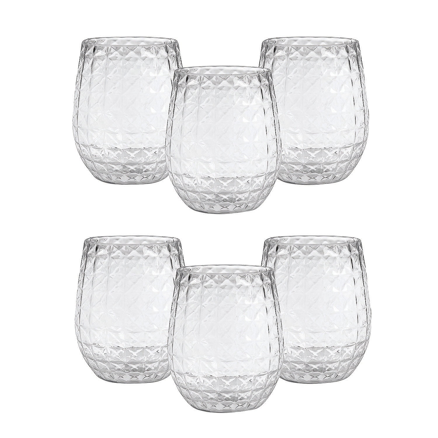 16 oz clear plastic cups with lids amazon Gusto 16 oz Clear Plastic Cups Disposable Cups with Dome Lids, No Hole 50-Pack, Size: 16oz