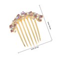 thumbnail image 2 of unbranded Peine Decorativo Con Para Mujer Accesorio Color Púrpura Para Bodas, 2 of 6