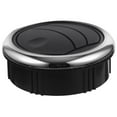 Axio Knob Type A/C Round Air Conditioning Vent Outlet Electroplate for