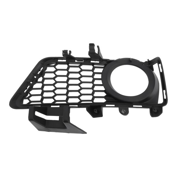 Cubierta de Rejilla de Luz Antiniebla Frontal Inferior para BMW Serie 3 2012-2018 Negro ABS 1 Pc Frontal Izquierdo