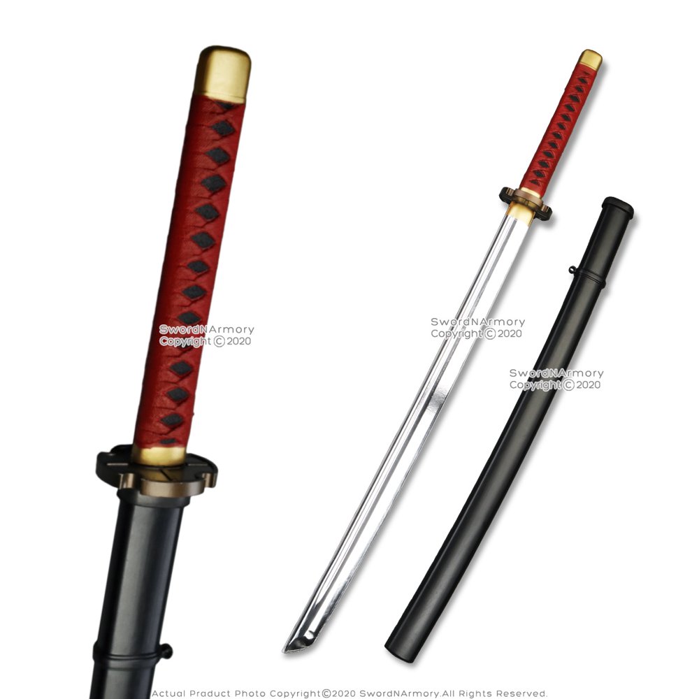 Fantasy Anime Samurai Katana w/ Scabbard Foam Toy Sword