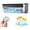 White, variant on Portable Wireless Charging Air Conditioner, Mini Portable Air Conditioner, Wall Mount No Window AC Unit, Ductless Mini Split AC, Remote Quiet Cooling, Rechargeable Bedroom Kitchen (White)