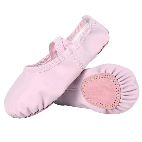 Cyiecw Soft Leather Ballet Shoes/Ballet Slippers/Dance Shoes (Little/Big Kid/Women)