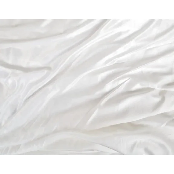Reliable Bedding Silk Satin Sheets Set | Silk Satin Sheets Set Queen | Sheets SetWhite |Fitted Sheet 24 Inch Deep Pocket | 4 Pc Sheet Set | Flat Sheet& Pillowcases.