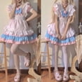 thumbnail image 3 of LUVCLS Lindo disfraz de mucama Cosplay Dulce disfraz de mucama Lolita S-3XL Vestido Anime, 3 of 7