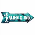 thumbnail image 2 of SignMission P-ARROW12-999990 36 in. Alien X-ing Arrow Sign, 2 of 4