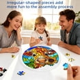 thumbnail image 7 of 83 Pieces Sun Catcher Stained Glass Acrylic Puzzle Decoration - Highland Cow Design Acrylic Puzzles Suncatcher Window Hanging for for Women Men, DIY Suncatcher Kits for Adults, 7 of 7