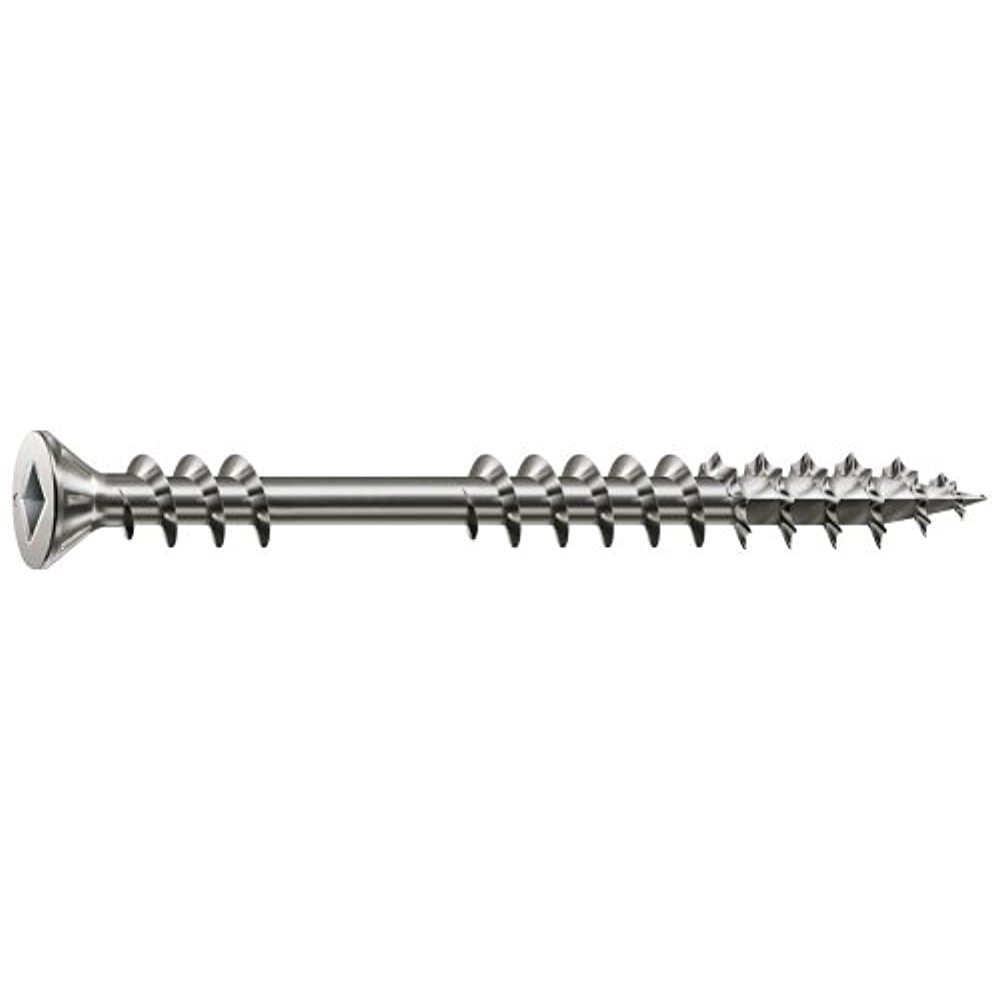 SPAX 10 x 21/2in. Flat Head Stainless Steel Screw with Double Lock
