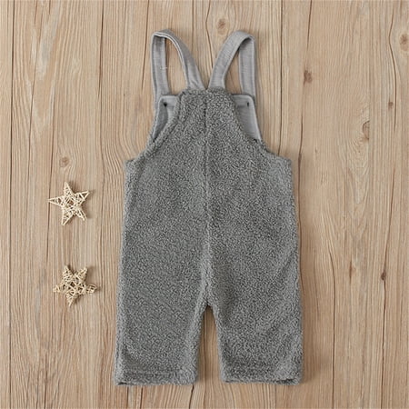 

Quealent Baby Bodysuit Girl Jumpsuit For Baby Boy Baby Boys Girls Long Sleeve Sweatshirt Romper Bodysuit Oversized Onesie Outfit Cute Fall Winter Clothing Gray 4-5 Years