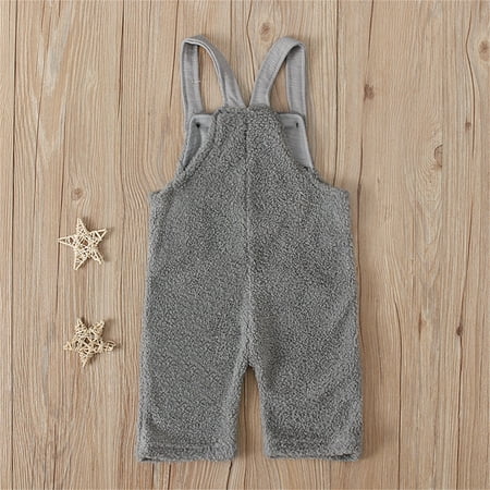 

Quealent Baby Bodysuit Girl Jumpsuit For Baby Boy Baby Boys Girls Long Sleeve Sweatshirt Romper Bodysuit Oversized Onesie Outfit Cute Fall Winter Clothing Gray 4-5 Years