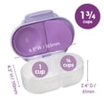 thumbnail image 6 of b.box Snack Box - Snack Containers for Kids & Toddlers, Mini Bento Box, BPA free – Lemon Sherbet, 1.75 Cup, 6 of 10
