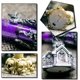 thumbnail image 3 of Candelabros con forma de calavera, velas de Halloween, luces LED sin llama, decoraciones con velas, 3 of 3