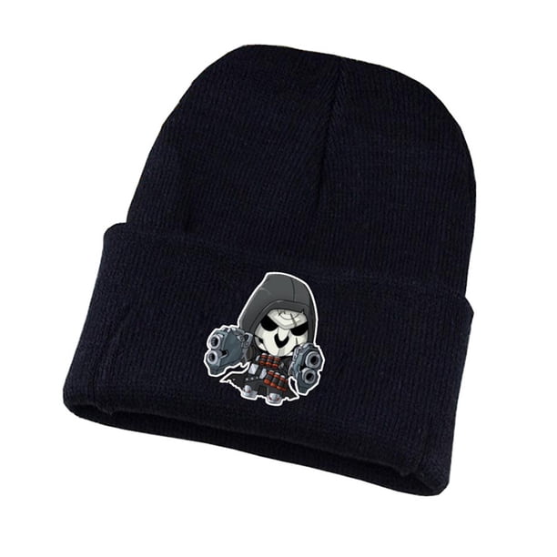 Gorro de punto Overwatch Anime Winter Warm, unisex, 20 x 28 cm