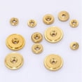 thumbnail image 1 of Elodie 12 Pieces Clock Hand Nut Assortment Brass Components Grandfather Clock Parts, 1 of 8