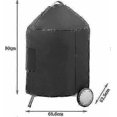 thumbnail image 2 of Grill Cover For Weber 57cm Premium Charcoal Grills, Sunlifer Charcoal Bbq Grill, Heavy Duty Waterproof Kettle Grill Cover, Fade And Uv Resistant, Comp, 2 of 4