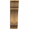 thumbnail image 2 of Ekena Millwork 6"W x 18"D x 22"H Thorton Traditional Rough Sawn Bracket, Western Red Cedar, 2 of 13