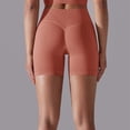 thumbnail image 5 of Afdoent Womens Shorts Women's Yoga Shorts Fashion Casual Seamless High Waisted Lift Summer Running Fitness Shorts Fashion Shorts, 5 of 6