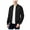 Black - jetset, variant on William Rast Mens Zane Quilted Bomber Jacket, Brown, Large