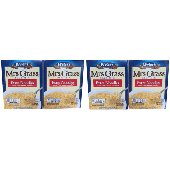 Mrs. Grass Extra Noodles Soup Mix - 5.2 oz. (PACK of 4)