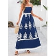 thumbnail image 7 of PRETTYGARDEN Summer Dress for Women Floral Sundress Spaghetti Strap Flowy Beach Vacation Boho Maxi Dresses, 7 of 7