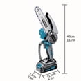 thumbnail image 3 of Mini electric saw Wireless, lightweight, portable, handheld electric tree cutter with splash guard, safety lock, rechargeable battery, and safety trimmer for quickly cutting branches and yard work., 3 of 5