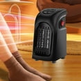 Portable Heater Corner Fans for Doorways with Remote Small Battery