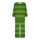 thumbnail image 4 of Puntoco Conjunto de pijama capris de manga larga con cuello redondo y estampado de dos piezas para mujer Puntoco Puntoco-8140, 4 of 5